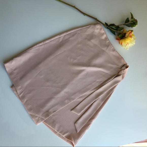 Trendy Lucy Paris Blush Pencil/Midi Skirt - Picture 2 of 7